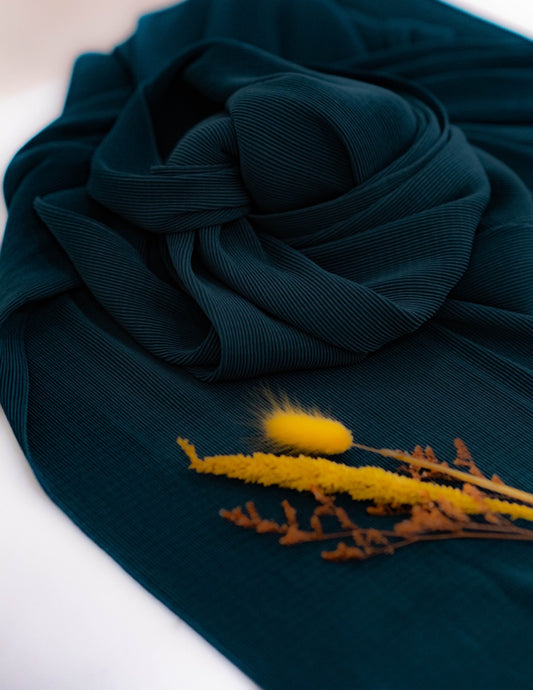 Ruffles in Forest Green