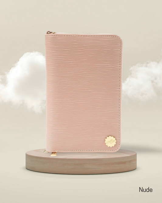 Zippy Wallet- Nude