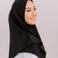 Ease Instant Hijab in Black