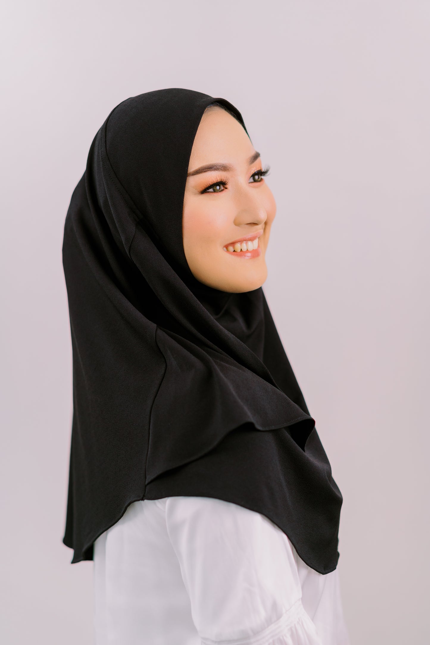 Ease Instant Hijab in Black