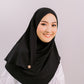 Ease Instant Hijab in Black