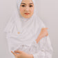 Ease Instant Hijab in White