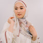 Mahalina Cotton Voile Shawl in Porcelain