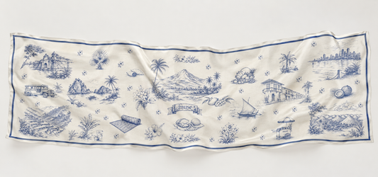 Mithi Toile in Blue