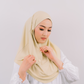 Ease Instant Hijab in Light Cream