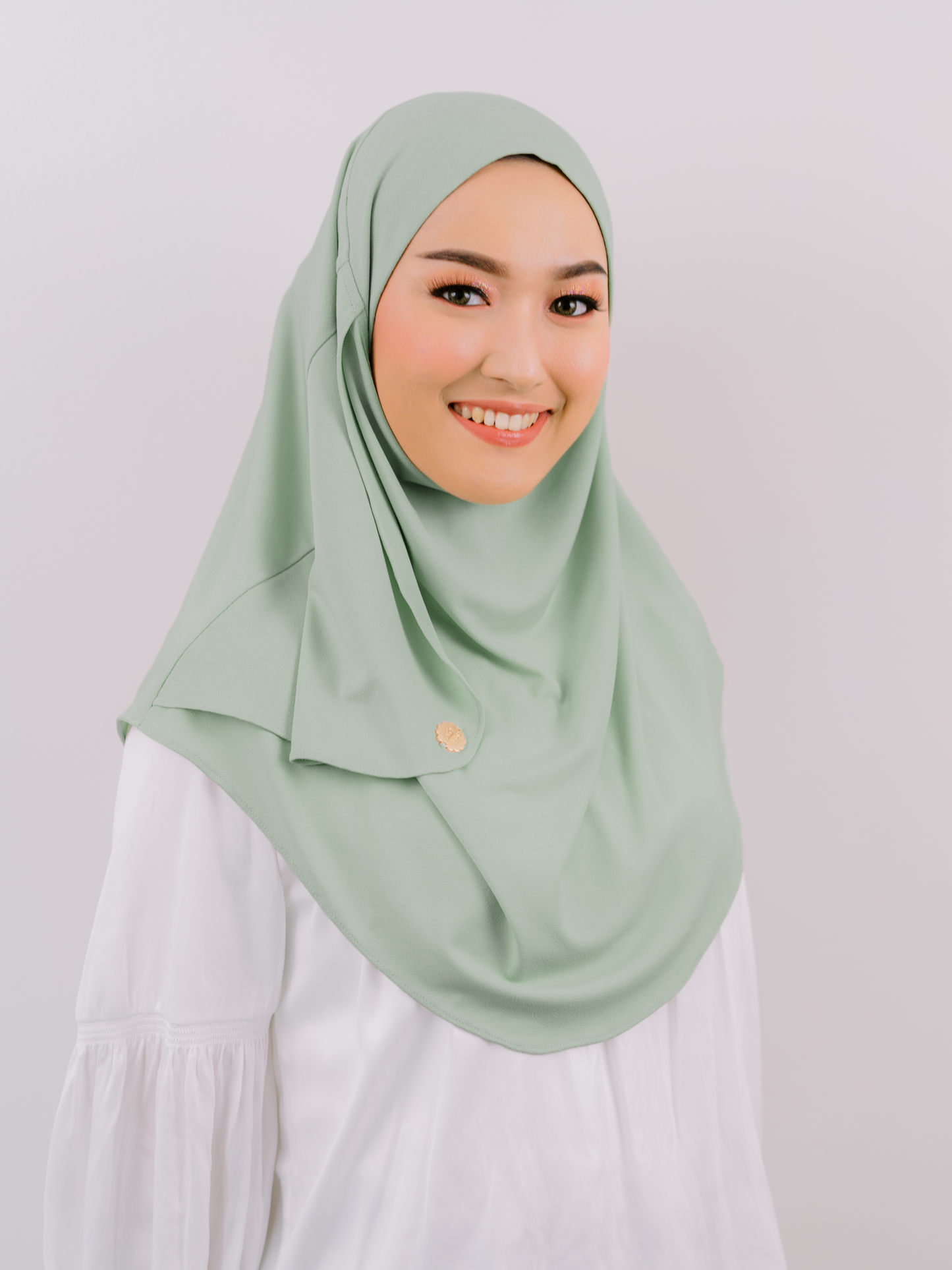 Ease Instant Hijab in Sage Green