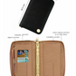 Zippy Wallet- Rust Brown