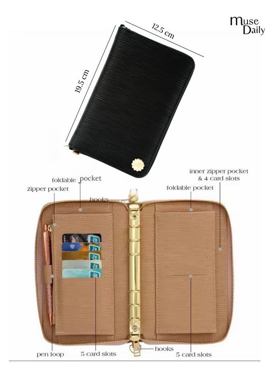 Zippy Wallet- Grey