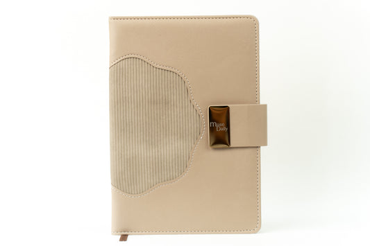 Muse Daily Scallops Notebook- Oak