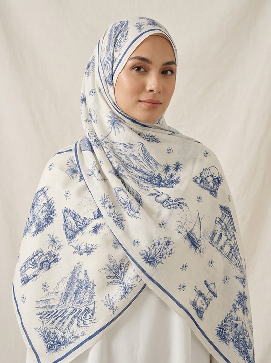 Mithi Toile in Blue