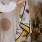 Fleur Shawl in Mustard