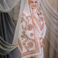 Indira Shawl in Coral