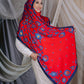 Hiraya Shawl in Scarlet