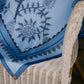 Indira Square in Sapphire Blue